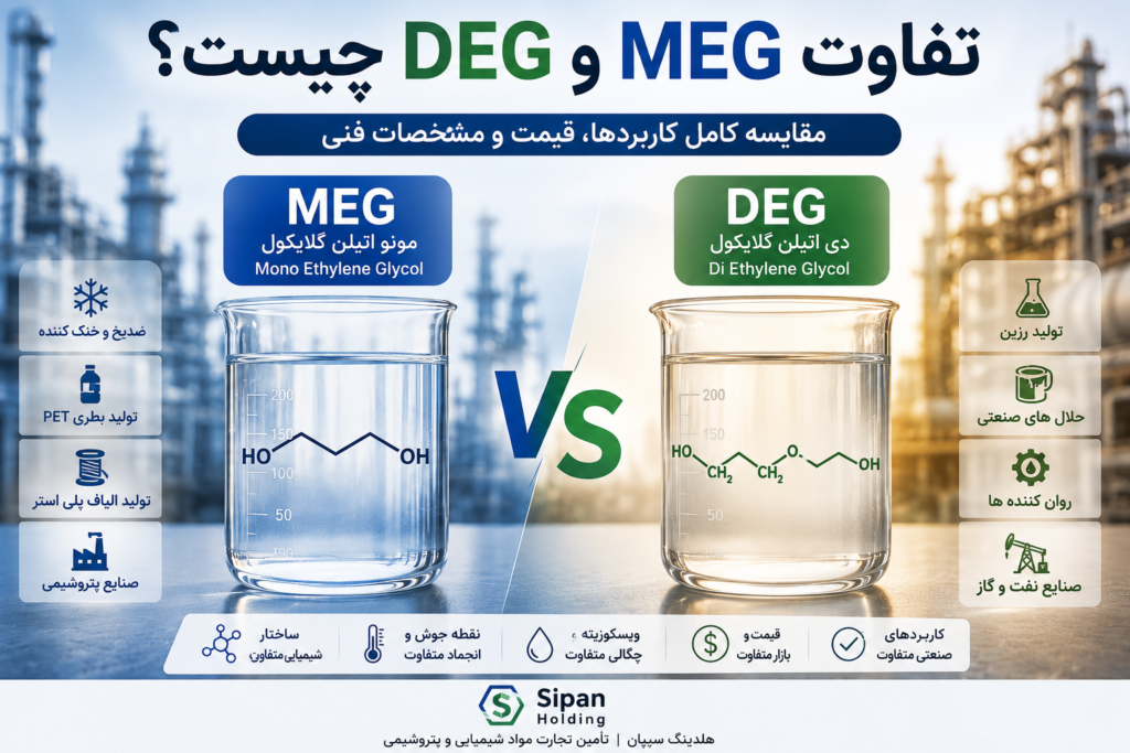 تفاوت MEG و DEG چیست؟