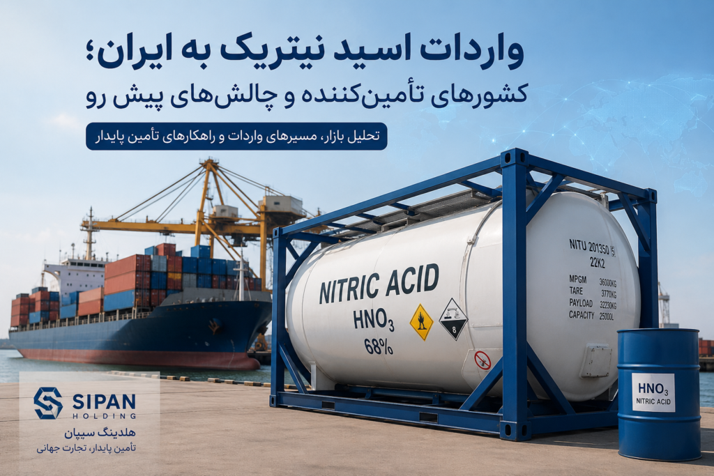 واردات اسید نیتریک به ایران