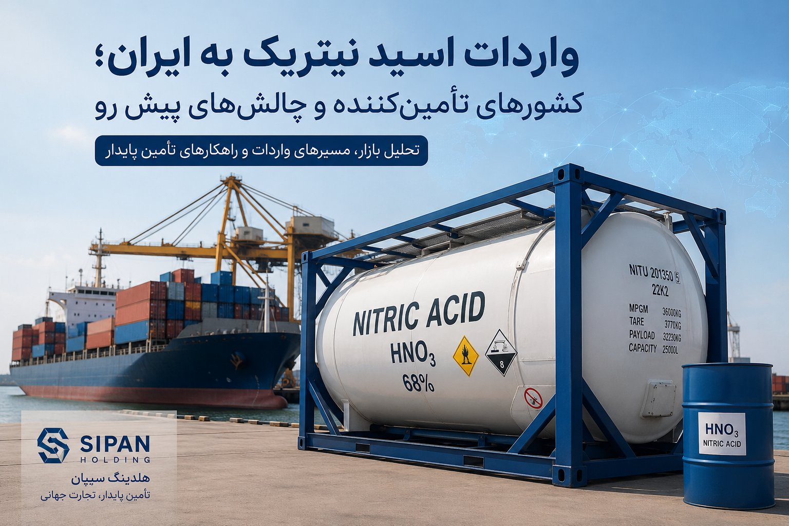 واردات اسید نیتریک به ایران