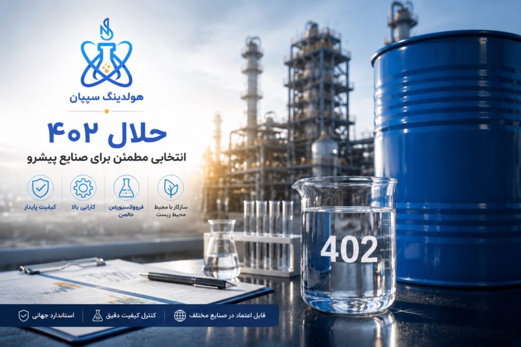 چگونه کیفیت حلال ۴۰۲ را قبل از خرید بررسی کنیم؟ راهنمای تخصصی صنایع