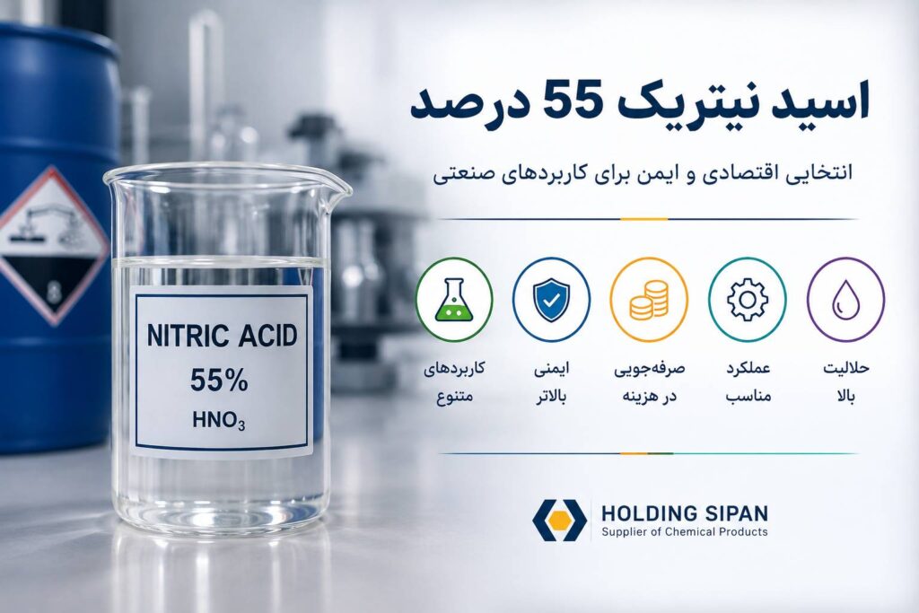 اسید نیتریک ۵۵ درصد چیست؟