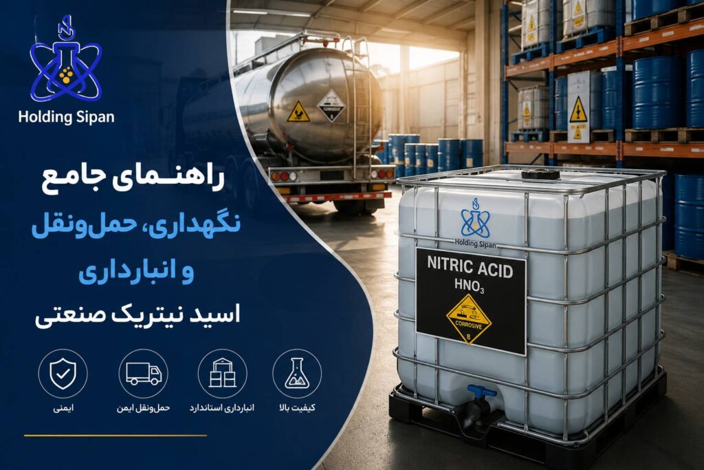 انبارداری اسید نیتریک صنعتی