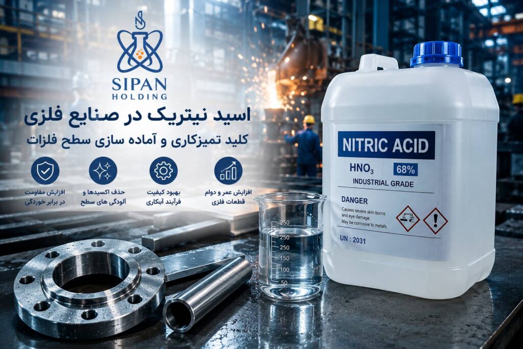 اسید نیتریک در صنایع فلزی