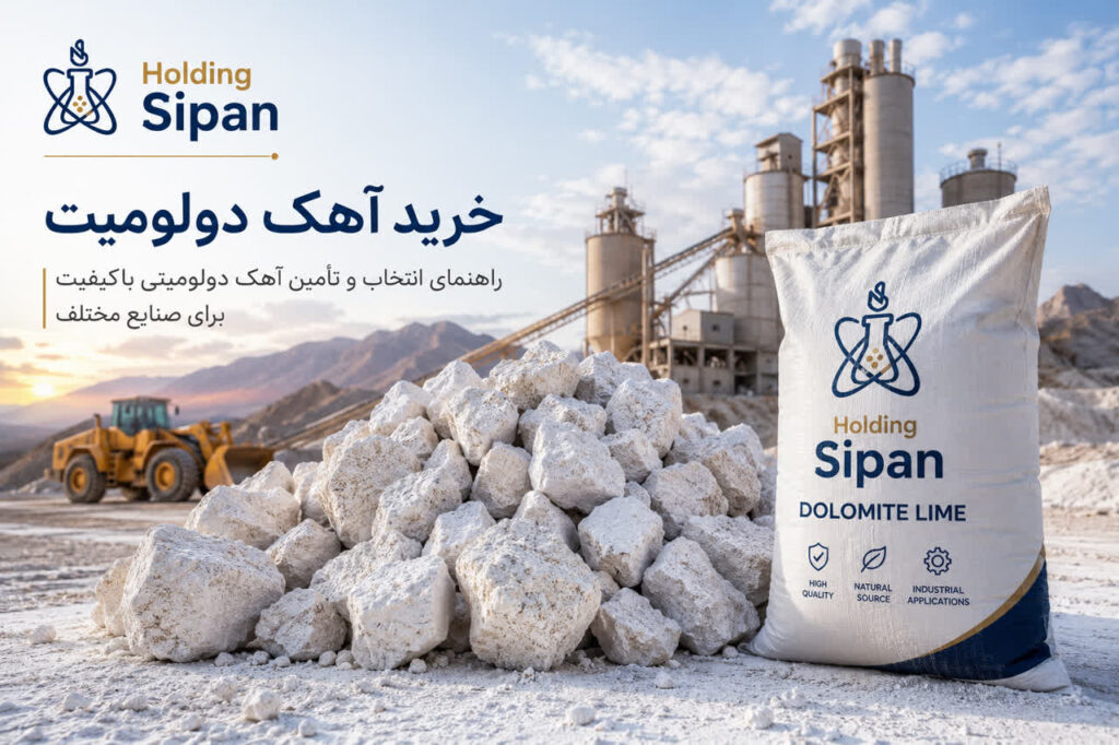 خرید آهک دولومیت؛ راهنمای انتخاب و تأمین آهک دولومیتی باکیفیت برای صنایع مختلف