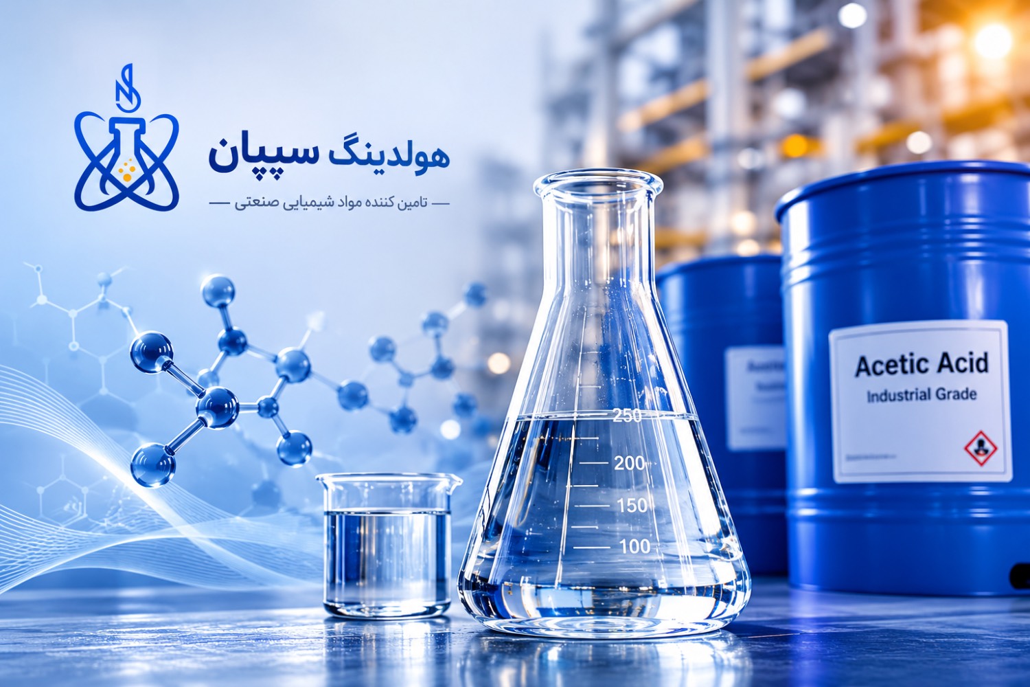 خرید استیک اسید؛ راهنمای انتخاب و تهیه اسید استیک باکیفیت