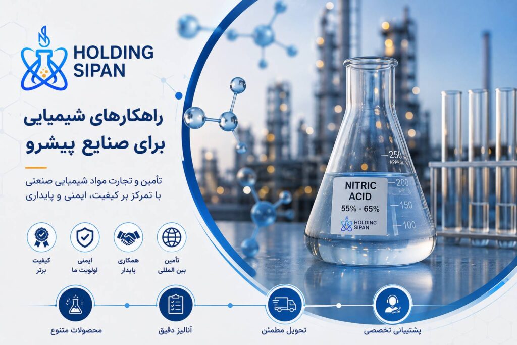 خرید اسید نیتریک صنعتی از هلدینگ سیپان