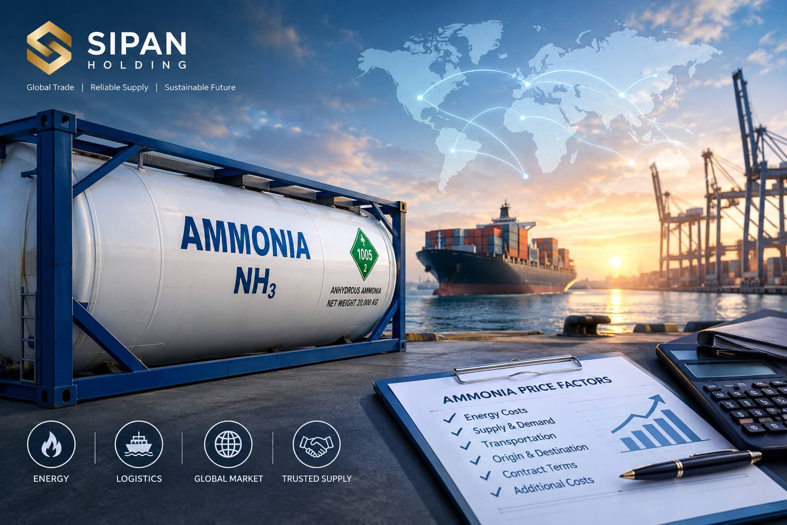 قیمت آمونیاک صنعتی