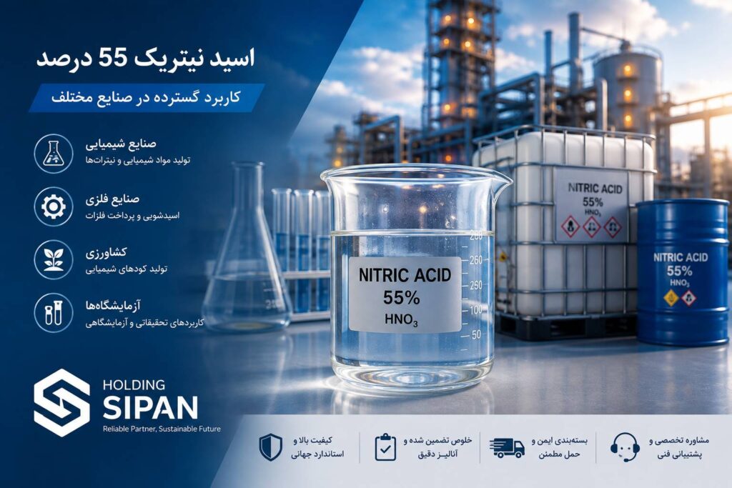 اسید نیتریک ۵۵ درصد