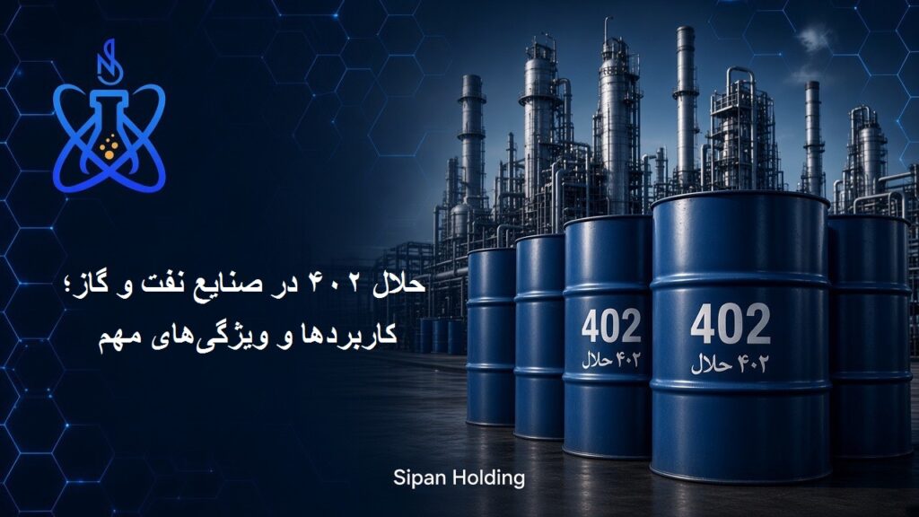 حلال ۴۰۲ در صنایع نفت و گاز؛ کاربردها و ویژگی‌های مهم