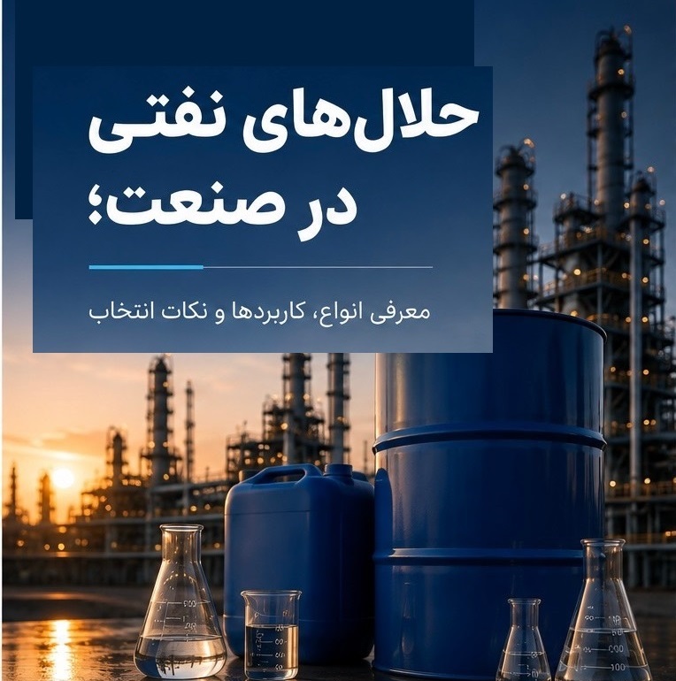 حلال‌های نفتی در صنعت؛ معرفی انواع، کاربردها و نکات انتخاب