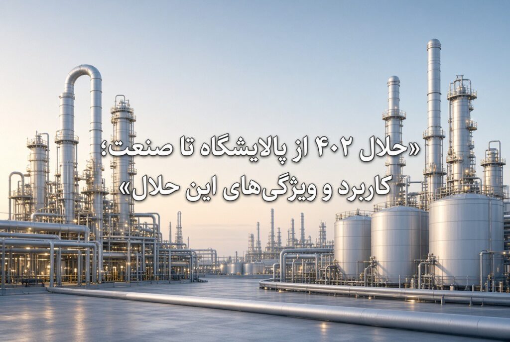 حلال ۴۰۲ از پالایشگاه تا صنعت؛ کاربرد و ویژگی‌های این حلال