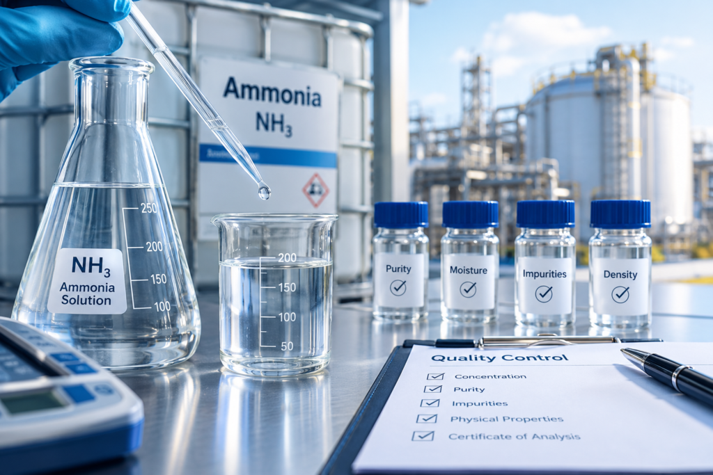 Ammonia Quality Control